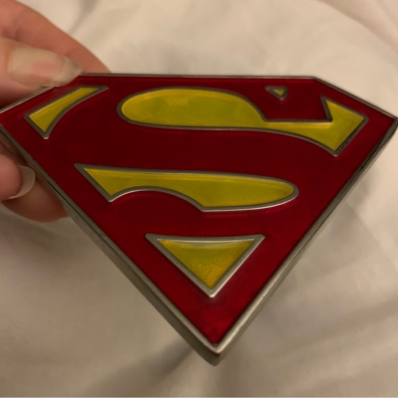 Vintage Superman Belt Buckle, TM and DC Comics Collectible (s12) - Picture 3 of 14